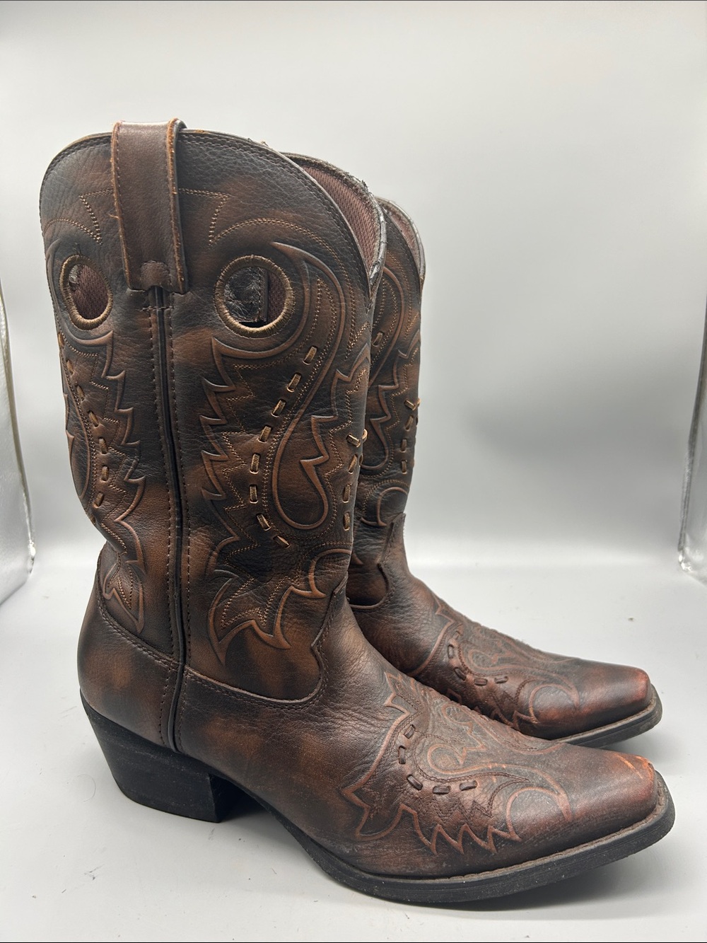 DURANGO Gambler Mens Western Boots size 9D